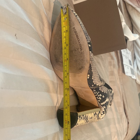 Tilly High Heel snake Embossed booty - Picture 10 of 11